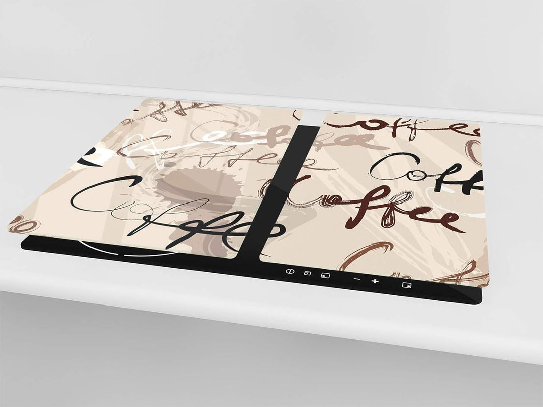 Kochplattenabdeckung Stove Cover und Schneideplatten SINGLE mit 60 x 52 cm und DOUBLE - zwei Bretter