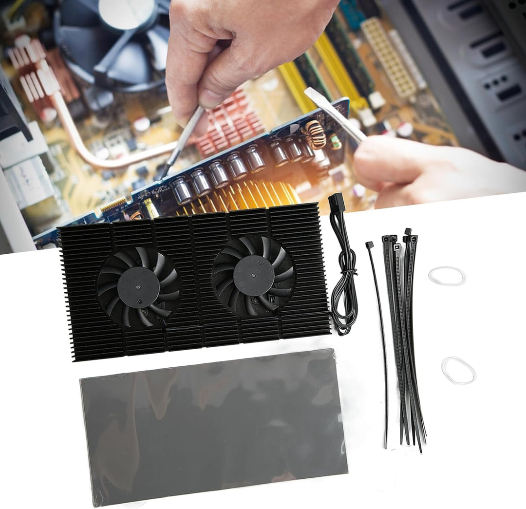 Vikye GPU-Backplate-Kühler mit Schnellem Kühlkörper aus Aluminiumlegierung für RTX3090 3080 3070