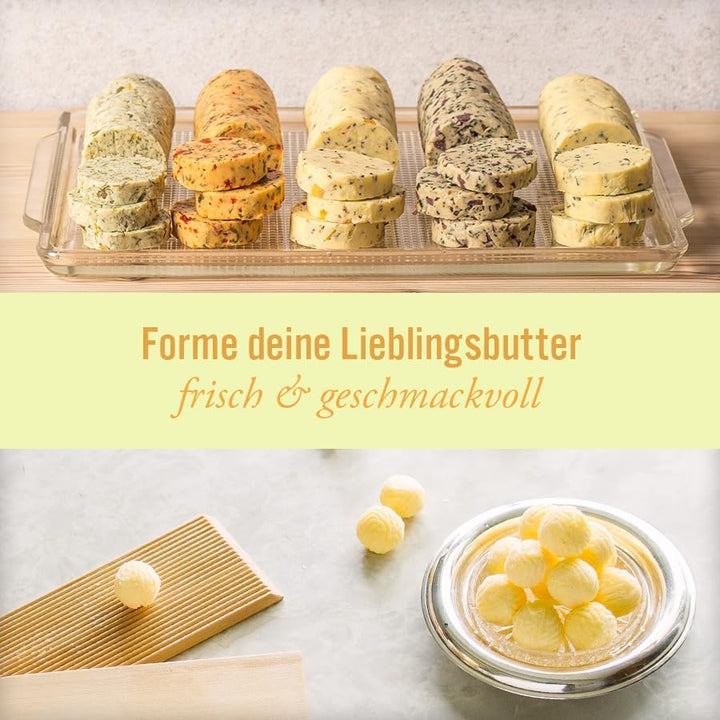 Gnocchi-Bretter und Butterpaddel aus Holz, um auf einfache Weise authentische hausgemachte Nudeln un