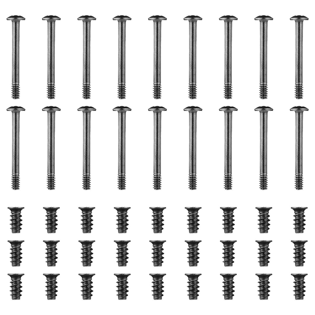 iplusmile 60er Set GehäUselüFterschrauben, 30 Lange Und 30 Kurze Schrauben Aus Kohlenstoffstahl, Com