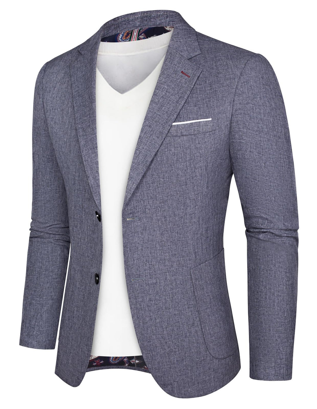 PJ PAUL JONES Herren Sakko Sportlich Regular Fit Business Anzugjacke Modern Freizeit Blazer mit 2 Kn