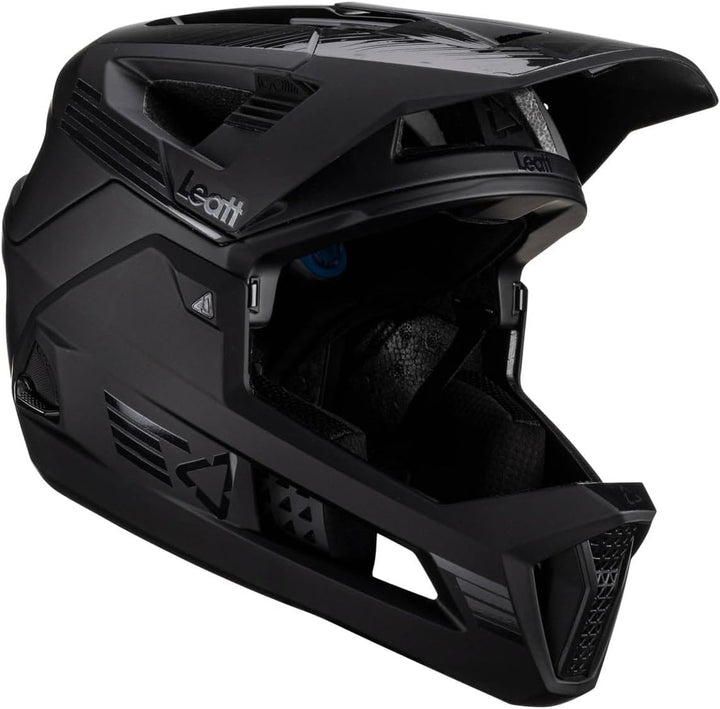 Leatt Unisex-Adult MTB Enduro 4.0 V23 Helmet L Stealth, L Stealth