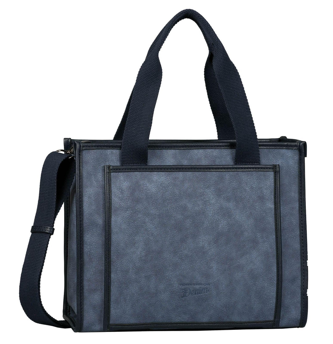 TOM TAILOR Leticia Shopper Denim Blue, Denim Blue
