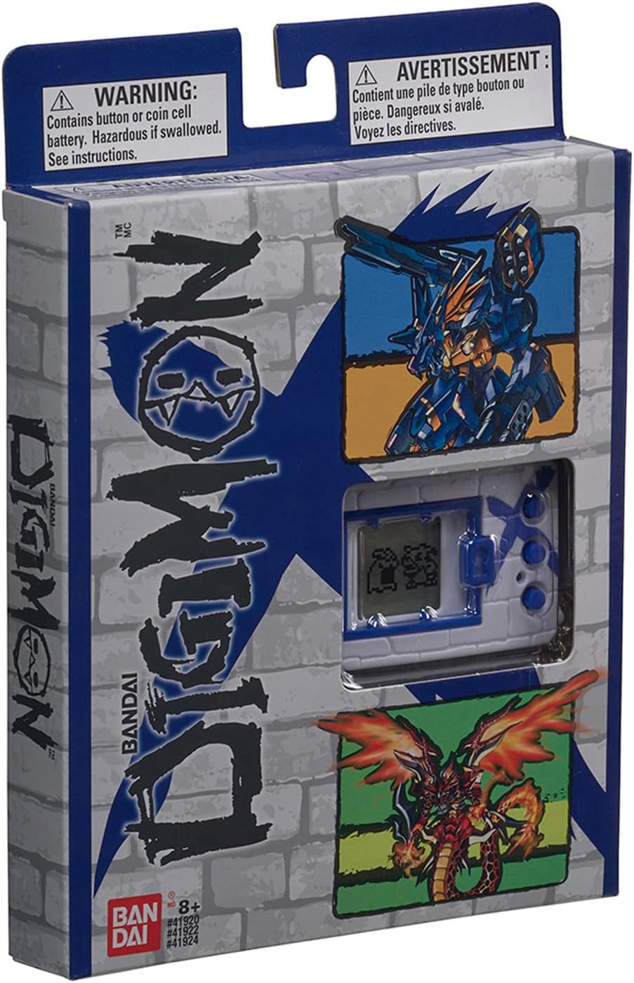 BANDAI – Digimon – DigimonX – Weiss/Blau – Von den Erfindern des Tamagotchi – 41922, Weiss/Blau