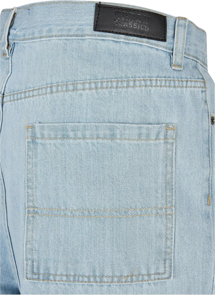 Urban Classics Herren Jeans 90‘s Jeans, weite Männer Jeans im Retro-Stil der 90er Jahre, Oversized F
