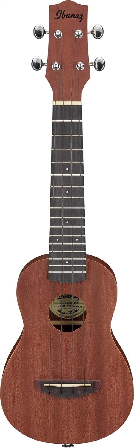 Ibanez Sopran Ukulele inklusive Gigbag - Open Pore Natural Finish (UKS100-OPN)