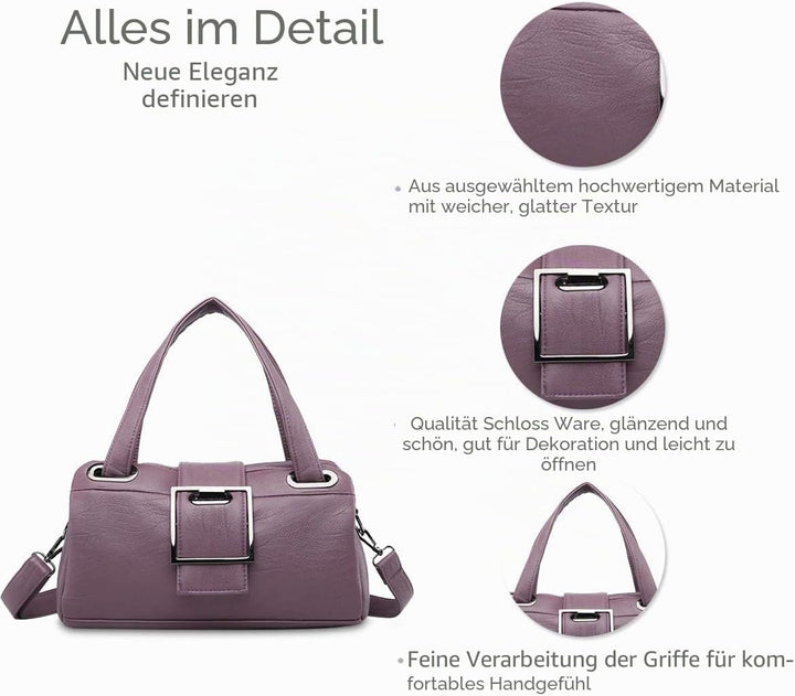 NICOLE & DORIS Damen Handtaschen Handtaschen für Damen Mode Umhängetasche Handtasche Schultertasche