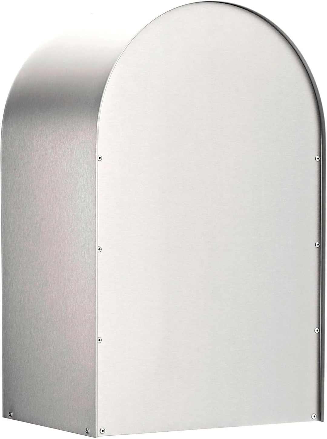 Burg-Wächter Briefkasten Edelstahl mit Öffnungsstopp, A4 Einwurf-Format, Rostfrei, Nordic 3680 Edels