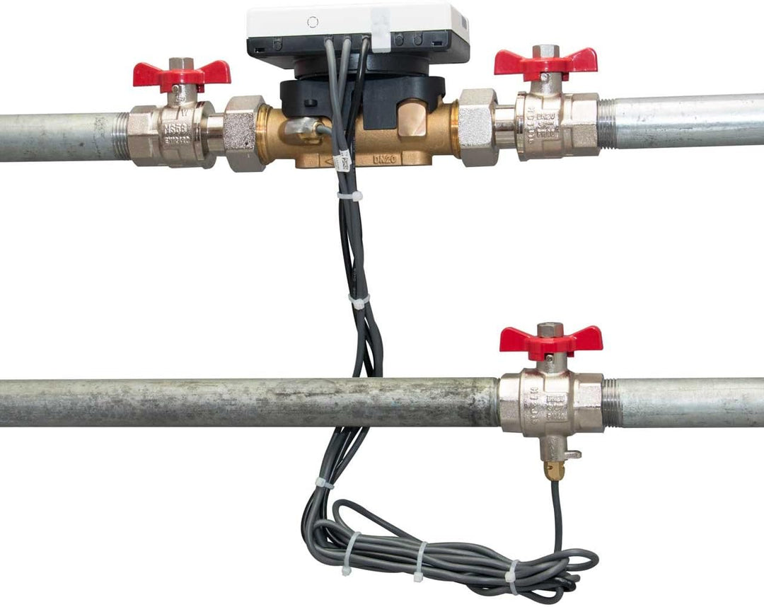 Einbausatz für Wärmezähler F90 und F96Plus 1 Zoll DN20 130mm