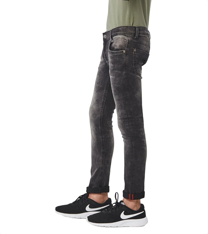 Blue Effect Jungen Slim Jeans - Skinny, Ultrastretch , Schwarz (Black denim) , 170