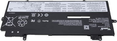 Laptop Akku L20C4P71 5B10W13975 SB10T83217 L20L4P71 für Lenovo ThinkPad X1 Carbon Gen 9-20XW00K0YA T