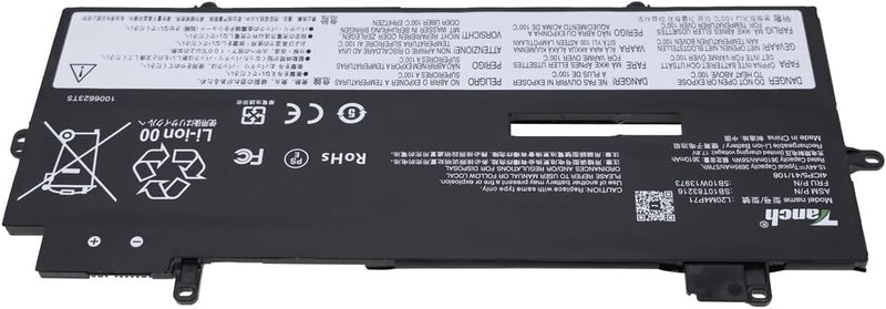 Laptop Akku L20C4P71 5B10W13975 SB10T83217 L20L4P71 für Lenovo ThinkPad X1 Carbon Gen 9-20XW00K0YA T