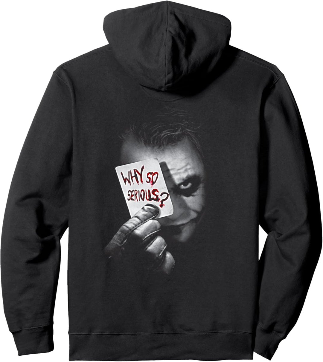 DC Dark Knight Foto Warum so ernst Pullover Hoodie