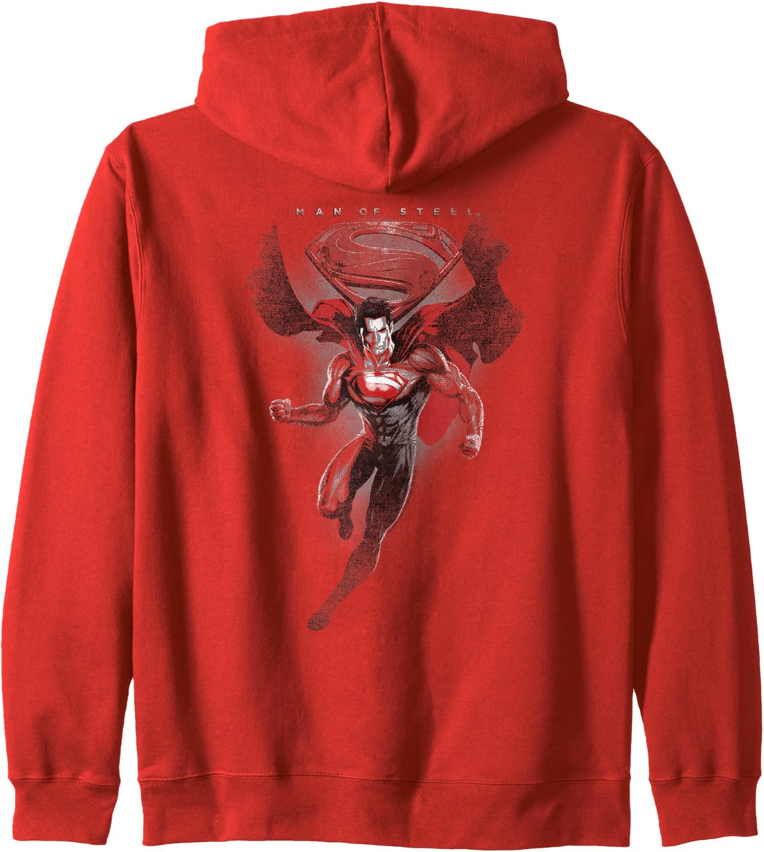 Superman Man of Steel Distressed Kapuzenjacke