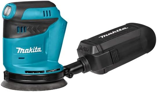 Makita Dbo180 g1J Exzenterschleifer Ø 125 mm 18 V Lxt + 1 Akku 18 V 6 Ah Li-Ion Bl1860B + Makpac Kof