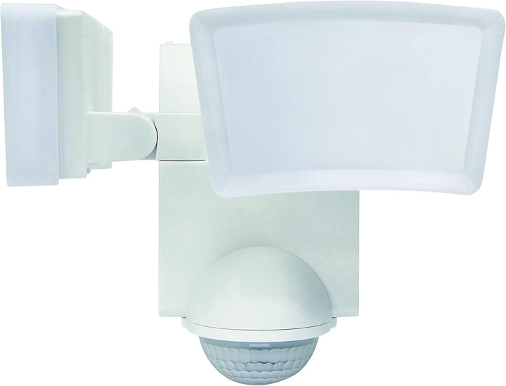 IQ Group Batterie LED Strahler, Moderne Aussenleuchte mit 180 Grad Bewegungsmelder, Lampe IP44 für A