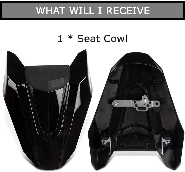 Soziusabdeckung Rücksitzbezug für CB650R CBR650R 2021 2022 2023 PSLER Sitzkappe Heckverkleidung Moto