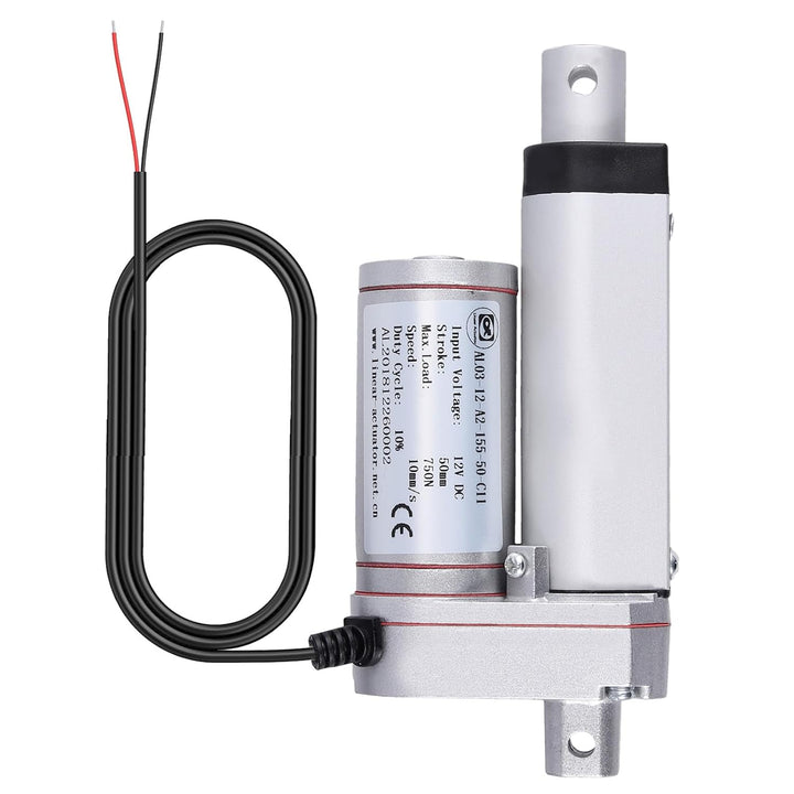Justech Linearmotor Verstellantrieb Toröffner Linear Actuator Motor 12v DC 750N 50mm Lineartechnik E