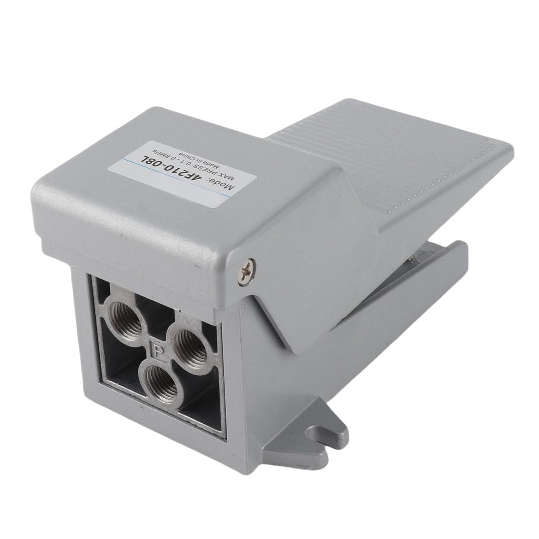 Fussventil Pneumatisches FussPedalventil-Kit FussPedal-Luftventil 2-Positionen-5-Wege-Aluminiumpedal