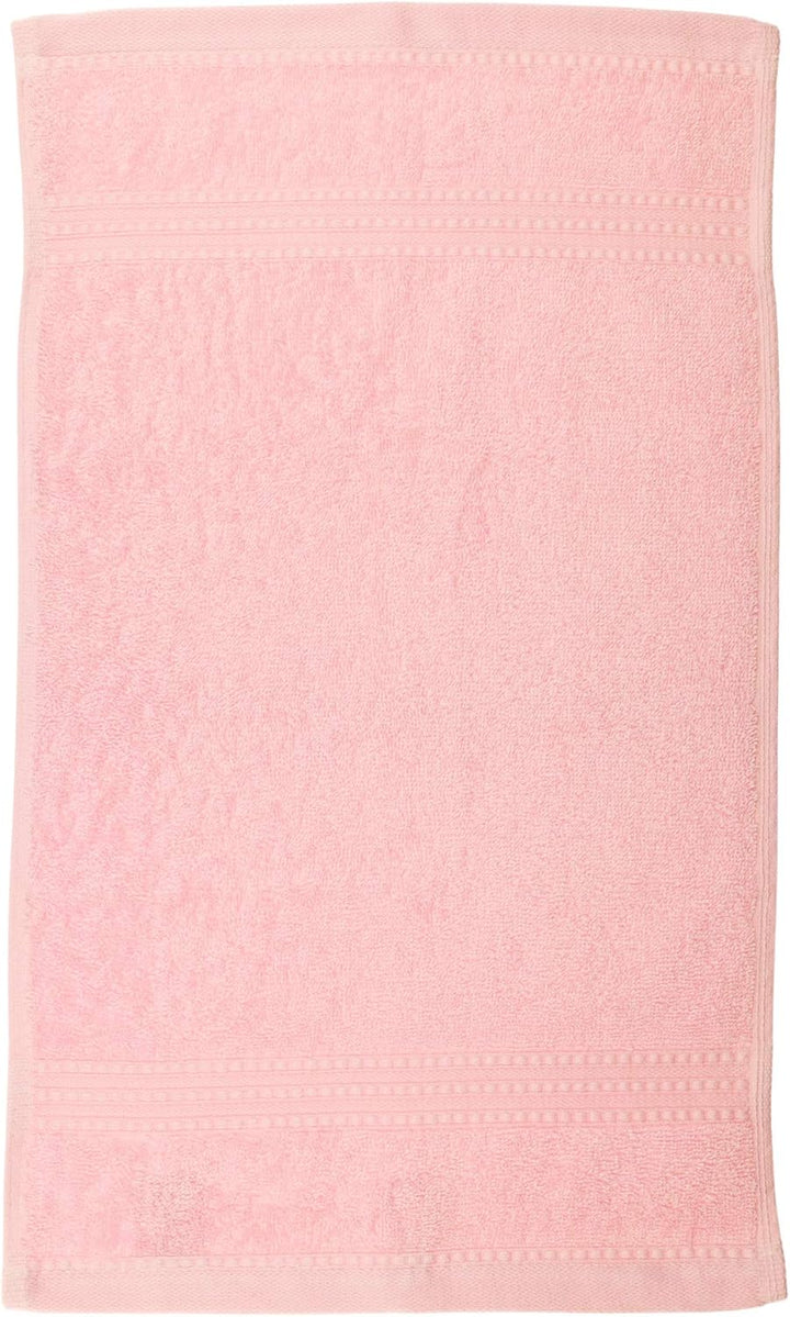 Julie Julsen® Bio Handtuch-Set, 6 Handtücher in 32 Farben erhältlich weich und saugstark Babyrosa 50