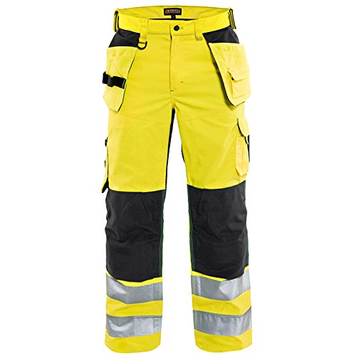 Blaklader 15651811 Belüftete Hochsichthose, gelb/ schwarz, grootte D120 D120 Yellow / Black, D120 Ye