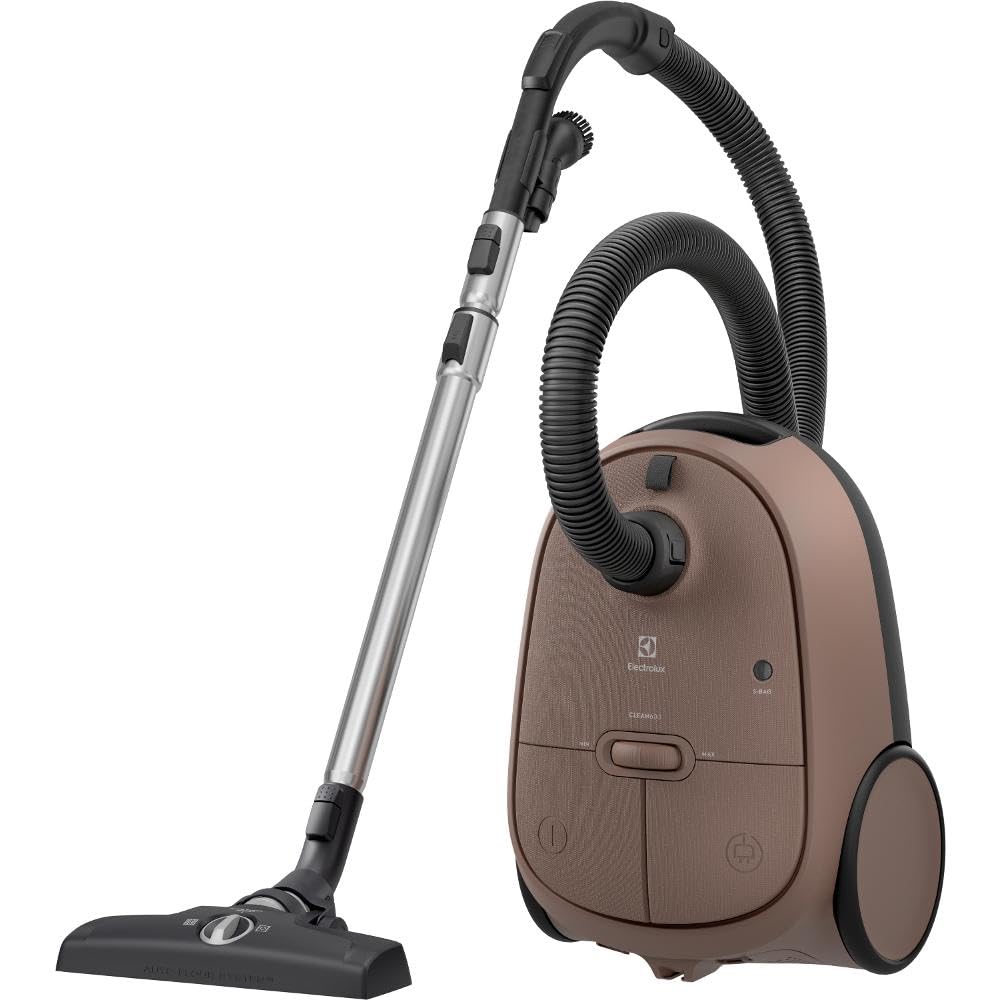 ELECTROLUX EB61C3WBL, Bodenstaubsauger mit Beutel, Walnussbraun