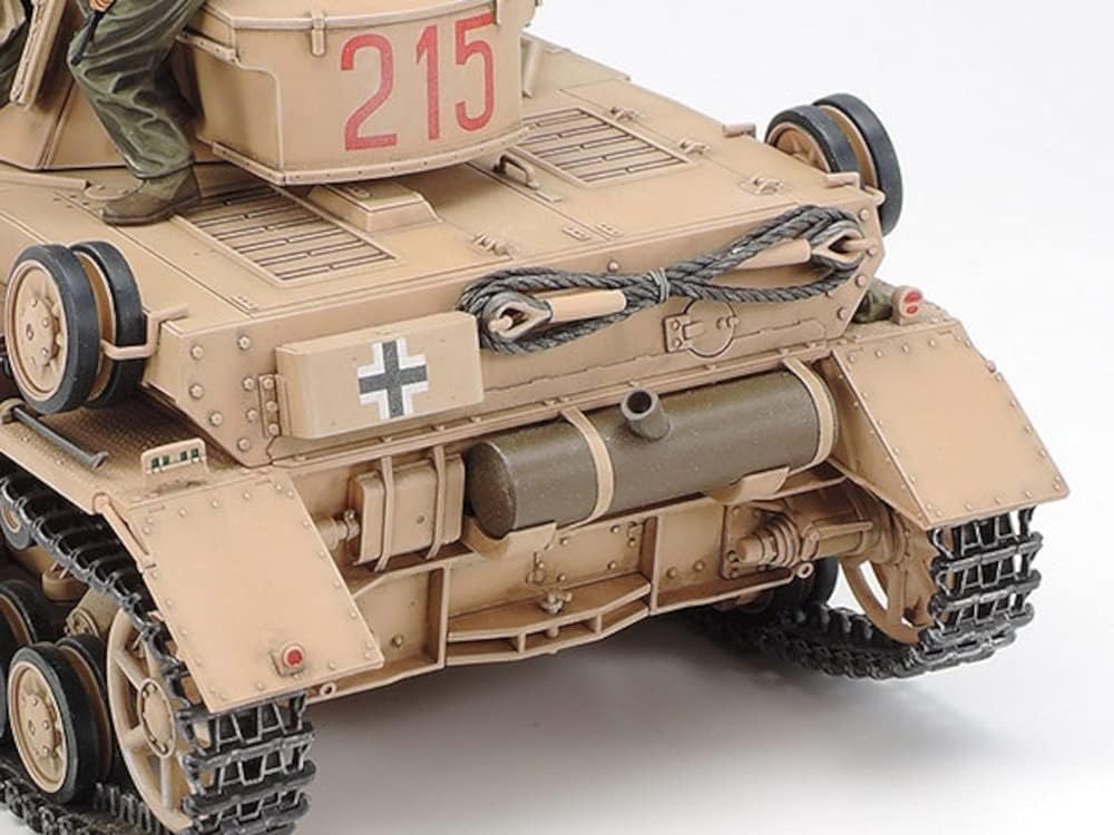Tamiya 35378-000 Militär 35378 1:35 Dt. Pz.Kpfw. IV AUSF.G Frühe.Prod. -Originalgetreue Nachbildung,