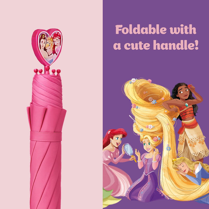 Disney Kinder-Regenschirm, Die Eiskönigin/Prinzessin/Minnie Maus für Kleinkinder und kleine Mädchen,