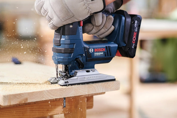 Bosch Professional 100 x Stichsägeblatt T 144 D Speed for Wood (für weiches Holz, gerader Schnitt, Z