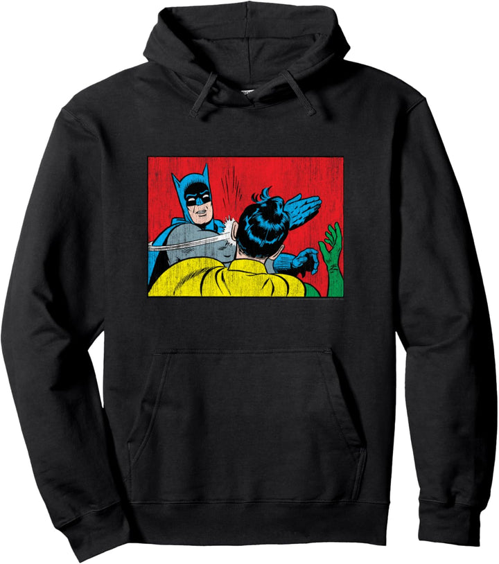 DC Comics Batman Robin Slap Pullover Hoodie