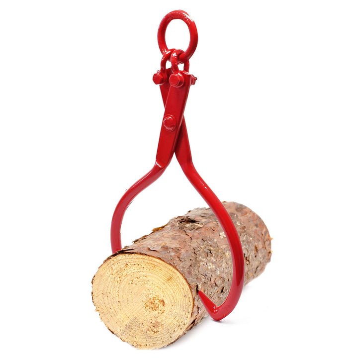 Forstzange für Baumstämme bis 635 mm, 1100 kg Zugkraft, Hebezange mit 2 Klemmdornen