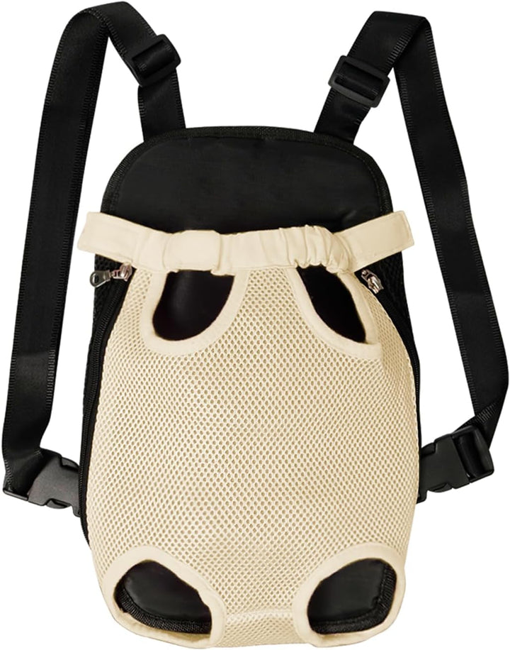FEimaX Hunde Rucksack Hundetragetasche Verstellbar Frontrucksäcke Atmungsaktiv und Bequem Haustier T