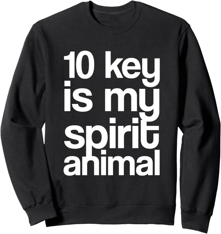 10 Schlüssel ist mein Geist Tier Sweatshirt