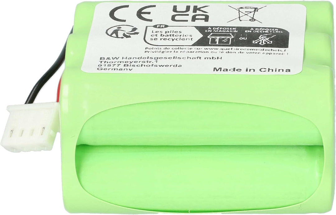 vhbw Akku kompatibel mit Dirt Devil Evo M678 Home Cleaner Heimroboter (1500 mAh, 7,2 V, NiMH)