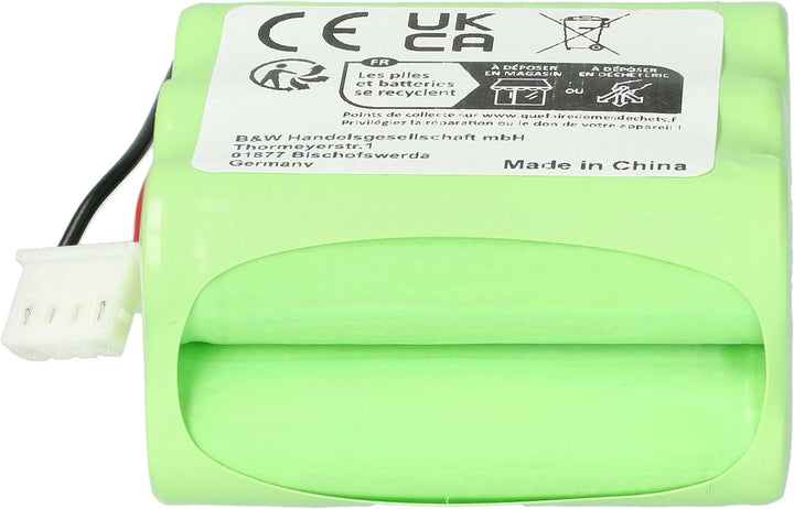 vhbw Akku kompatibel mit Dirt Devil Evo M678 Home Cleaner Heimroboter (1500 mAh, 7,2 V, NiMH)