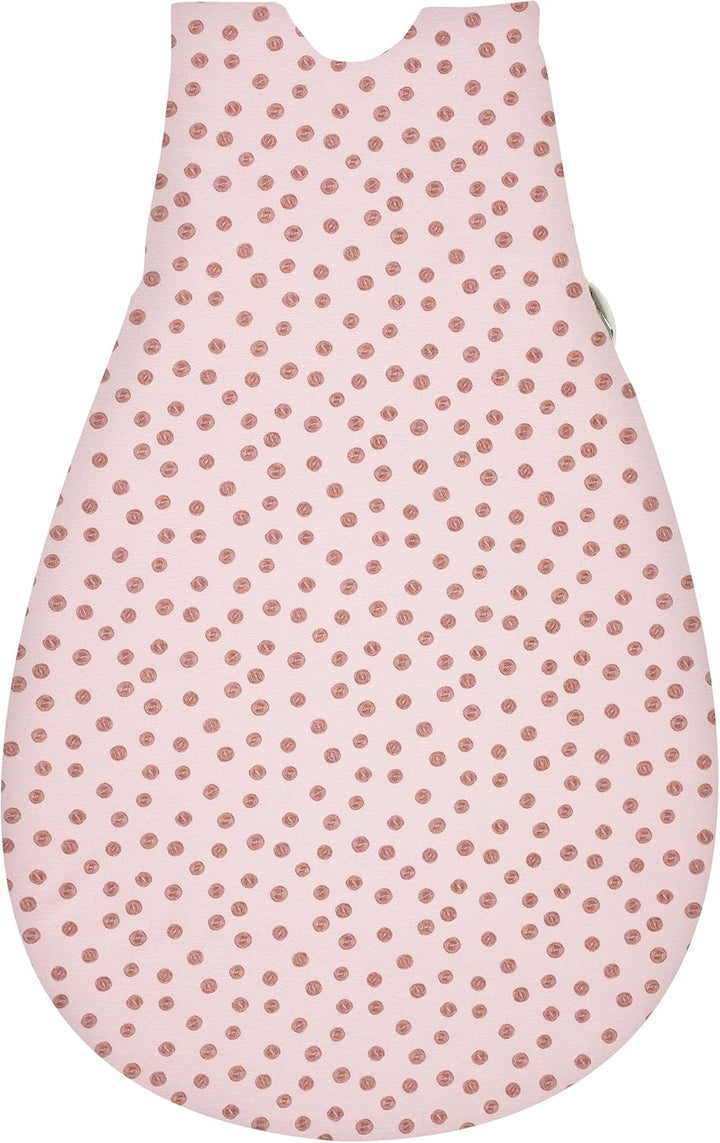 Alvi Baby Mäxchen Aussensack curly dots/Ganzjahresschlafsack mitwachsend/Babyschlafsack grössenverst