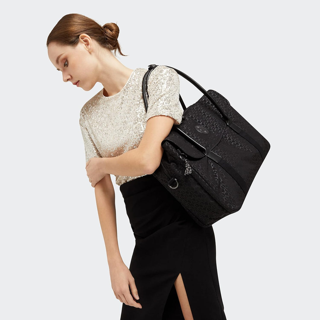 Kipling Damen Superworker Luggage- Messenger Bag Einheitsgrösse Signature Emb, Einheitsgrösse Signat