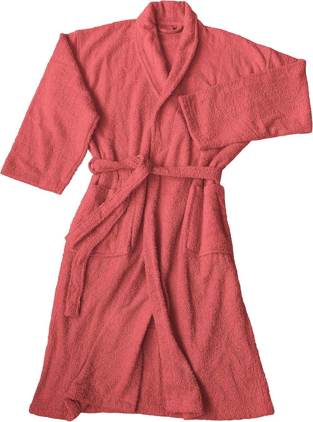 LEBENGOOD Bademantel für Damen, Herren, Unisex, Frottee 100% Baumwolle 400 gr, Flauschig, Kuschelig,