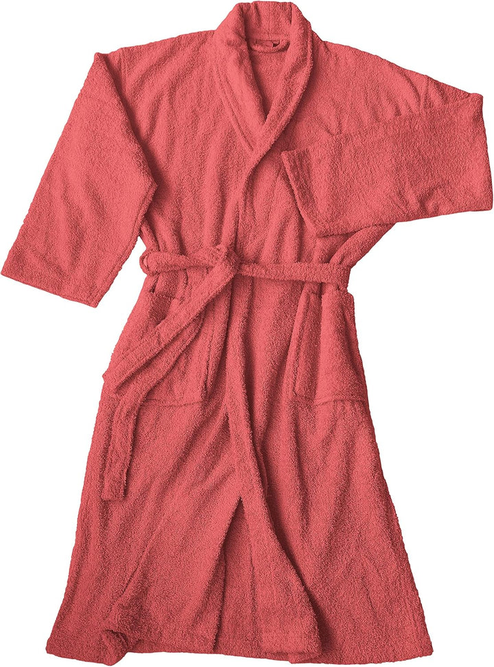 LEBENGOOD Bademantel für Damen, Herren, Unisex, Frottee 100% Baumwolle 400 gr, Flauschig, Kuschelig,