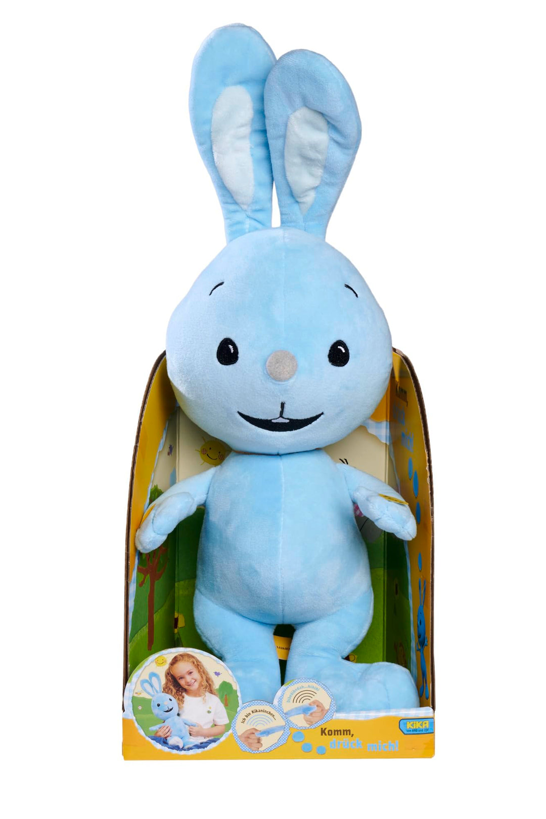 Kikaninchen Plüsch mit Sound, 45cm Plüschfigur, mit dem bekannten Dibedibedab, ab den ersten Lebensm