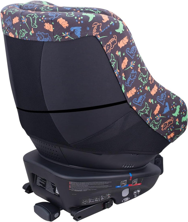 JYOKO Kids Bezug kompatibel mit Joie Spin 360, Nuna Rebl, aus Baumwolle (Happy Dino) Happy Dino Bezu