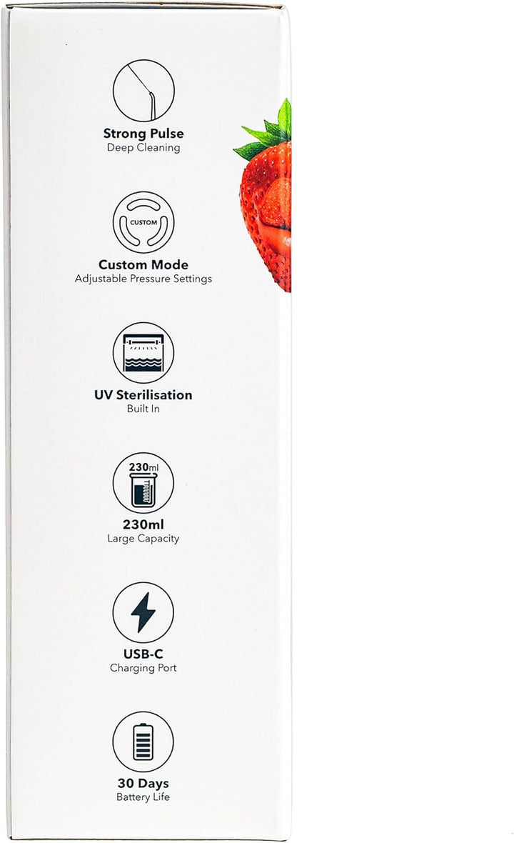 Whites Beaconsfield Dental Water Flosser — Tragbare wasserdichte Munddusche für Zähne &amp; Zahnfleisch,