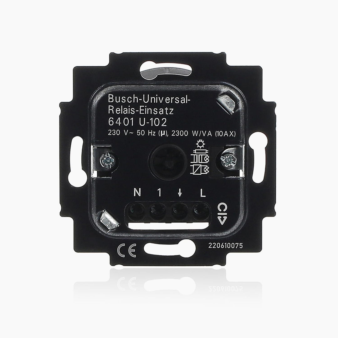 Busch-Jaeger 1307693 6401U-102 Busch-Universal-Relais-Einsatz 6401 U-102 Single, Single
