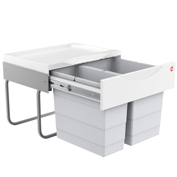 Hailo TR Swing 3644701 Rubbish Bin 50.2/30 for Cabinets from 500 mm with Hinged Door,