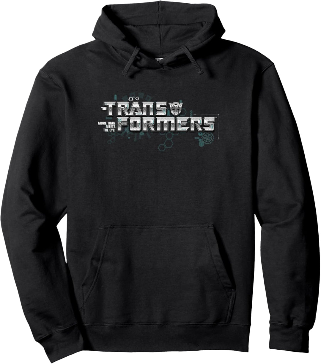Transformers Generations More Than Meets The Eye! Title Logo Pullover Hoodie