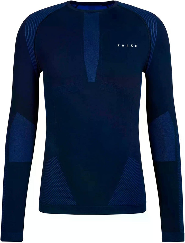 FALKE Herren Warm Round Neck Funktionsshirt Langarm für milde bis kalte Temperaturen warme Funktions