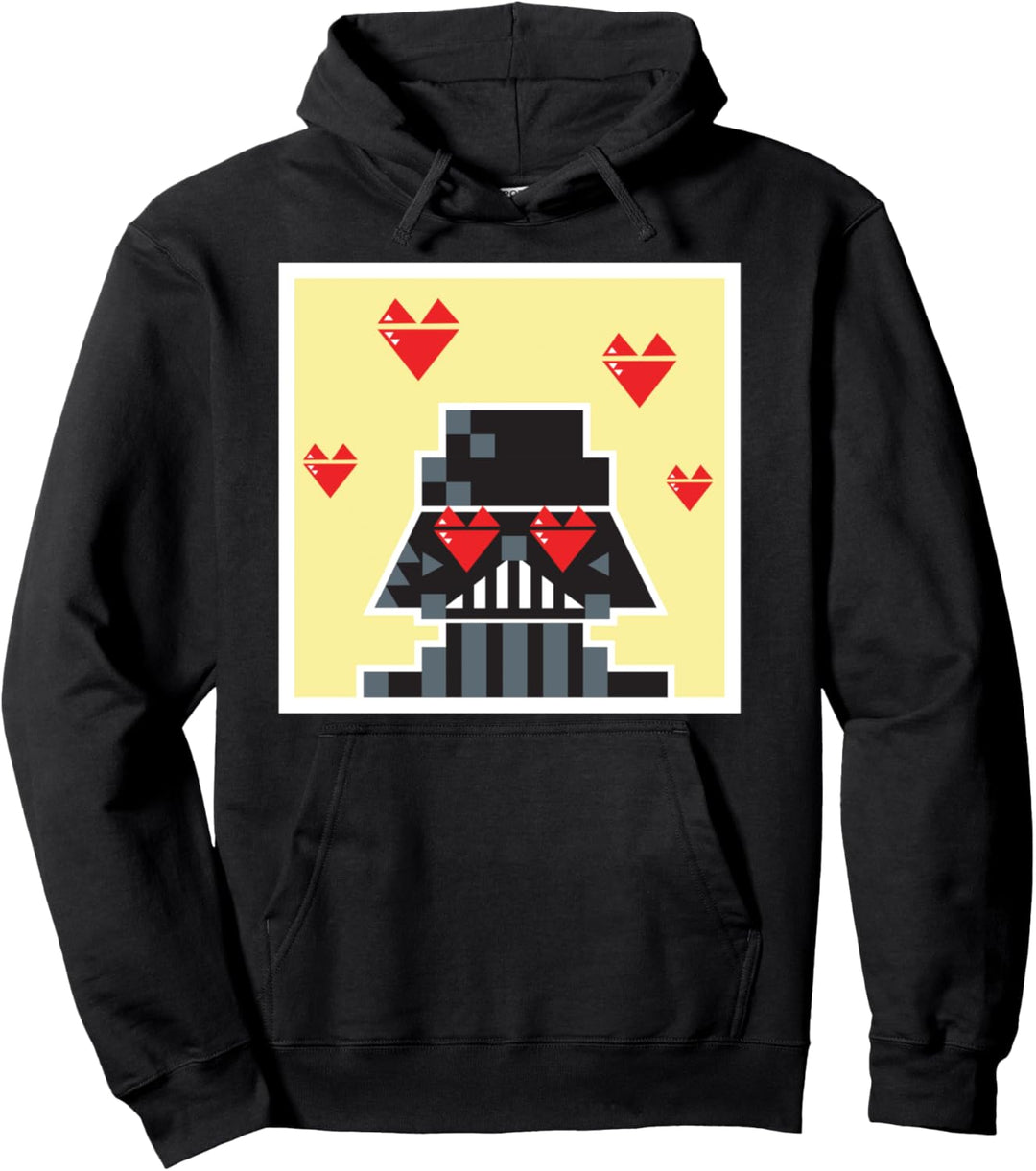 Star Wars Darth Vader Heart Eyes Portrait Pullover Hoodie