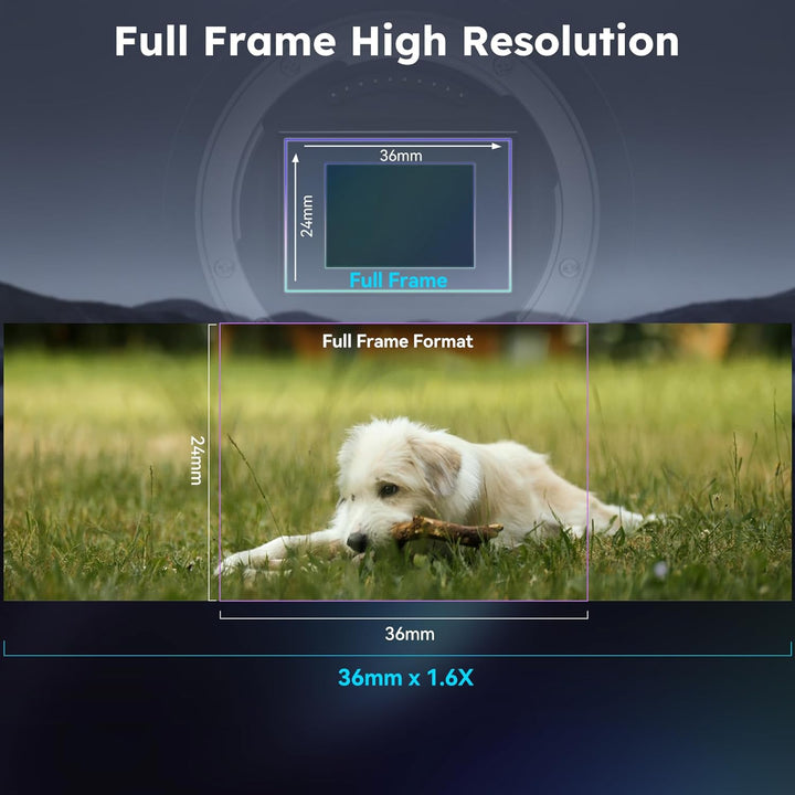 SIRUI 150 mm T2.9 1.6X Vollformat anamorphes Teleobjektiv (Venus 150 mm E Mount) 150mm, 150mm