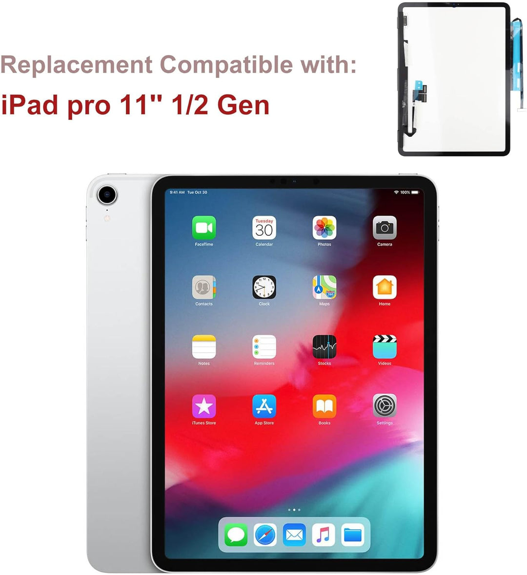 Neue Touchscreen Glas Digitizer Ersatz für iPad Pro 11 2018/2020 A1934 A1980 A2013 A2068 A2230 Touch