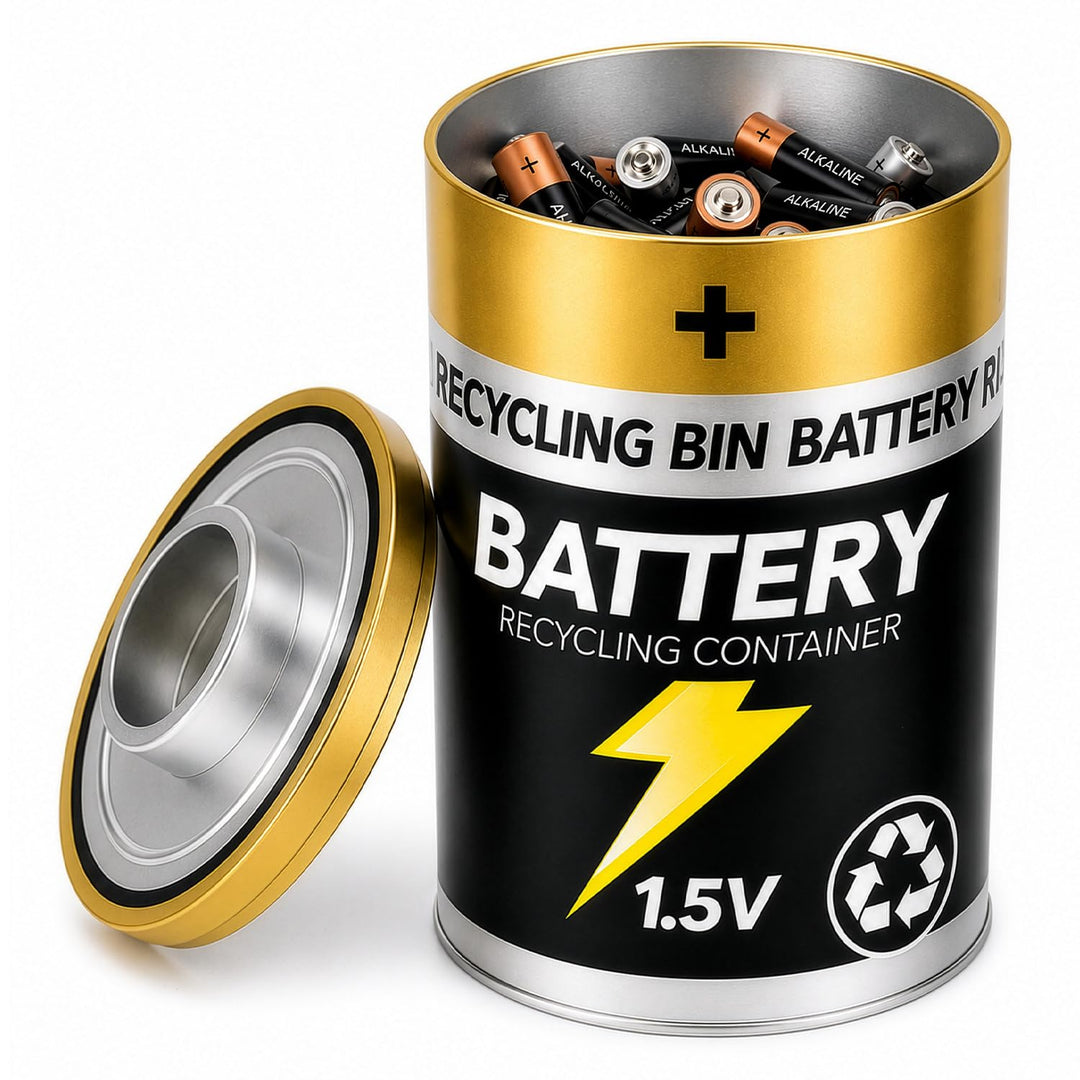 CKB LTD Batterie-Abfall-Recycling-Abfallbehälter klein, für gebrauchte Batterien neuartiges Design z
